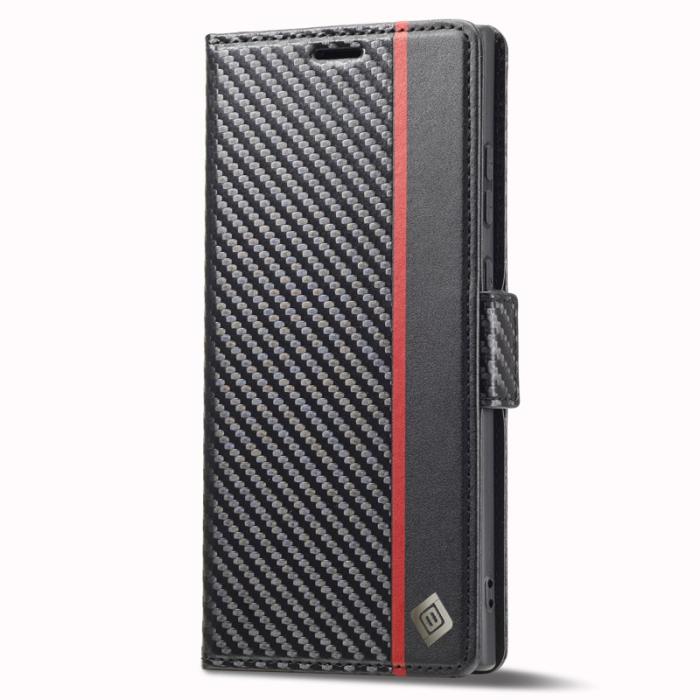 LC.imeeke - LC.IMEEKE Samsung Galaxy S24 Ultra Fodral Äkta läder - Vit