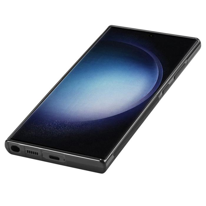 LC.imeeke - LC.IMEEKE Samsung Galaxy S24 Ultra Fodral PU Läder - Svart