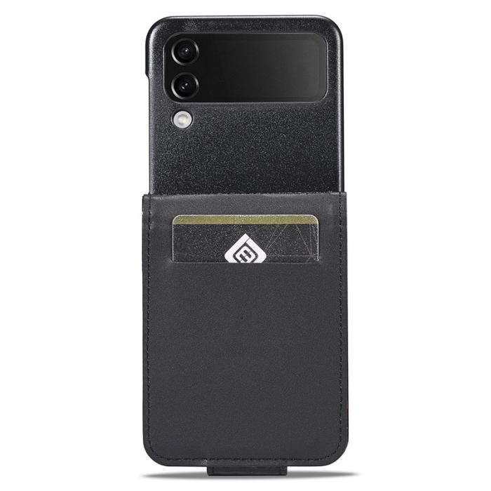 LC.imeeke - LC.IMEEKE Samsung Galaxy Z Flip3 5G Fodral PU Läder - Vit