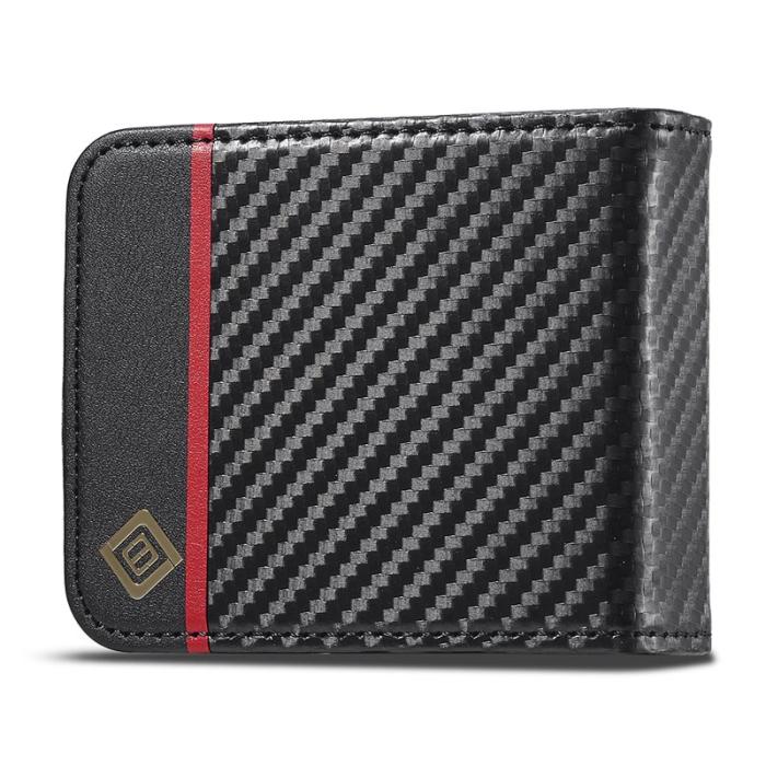 LC.imeeke - LC.IMEEKE Samsung Galaxy Z Flip3 5G Fodral PU Läder - Vit