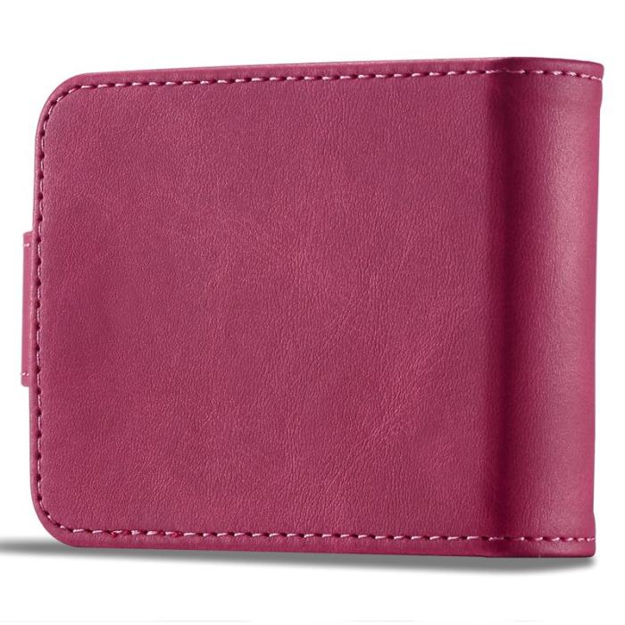 LC.imeeke - LC.IMEEKE Samsung Galaxy Z Flip3 Fodral PU Läder - Rosa