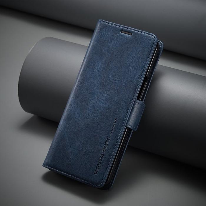 LC.imeeke - LC.IMEEKE Samsung Galaxy Z Fold5 Fodral Wallet PU Läder - Blå