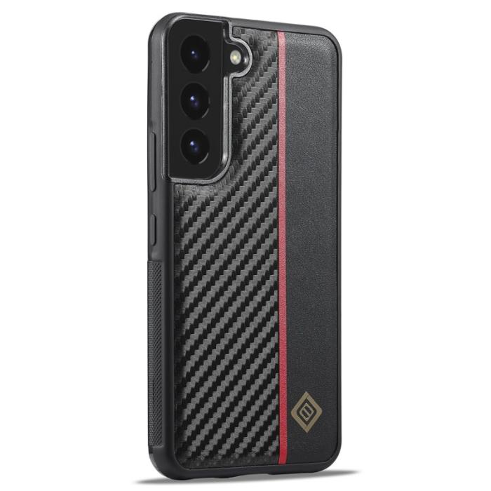 LC.imeeke - LC.IMEEKE Slim-Fit Skal för Samsung Galaxy S21 FE 5G - Svart