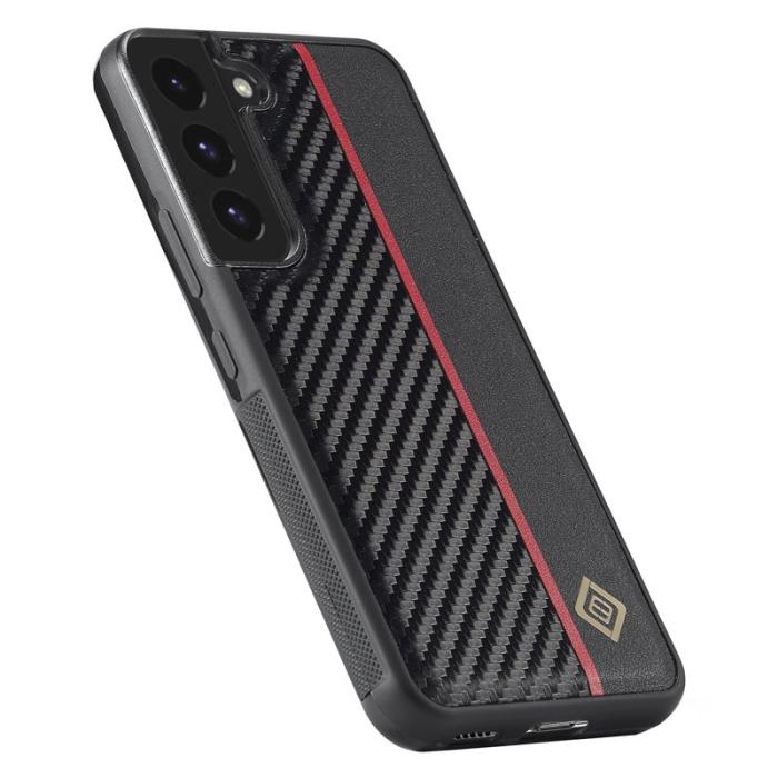 LC.imeeke - LC.IMEEKE Slim-Fit Skal för Samsung Galaxy S21 FE 5G - Svart