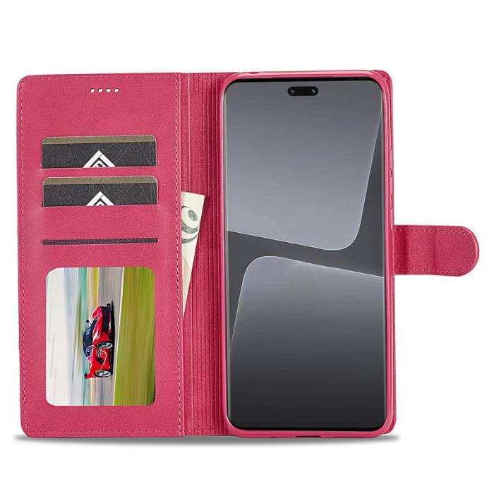 LC.imeeke - LC.IMEEKE Xiaomi 13 Lite Fodral i PU-läder - Rosa