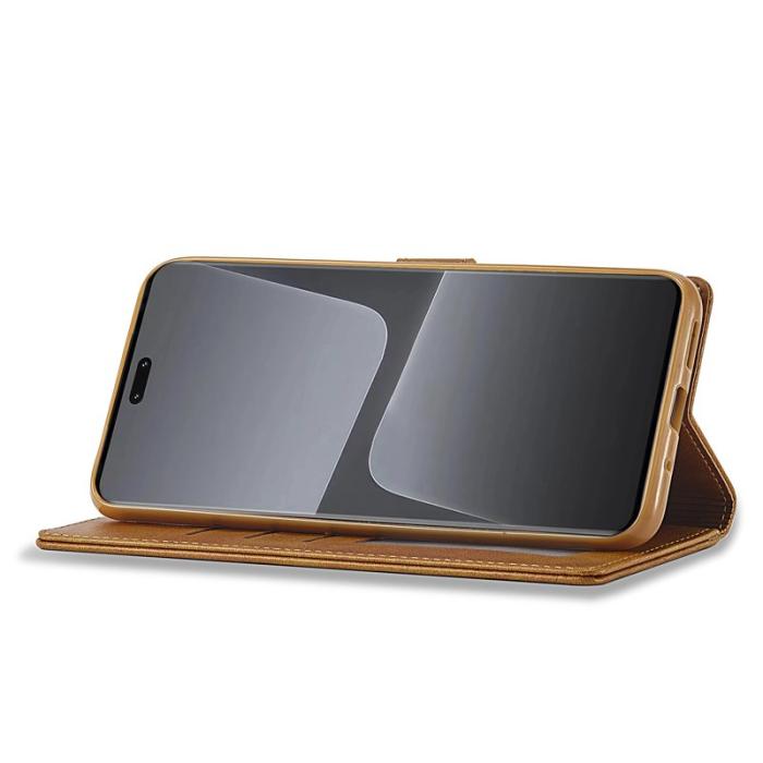 LC.imeeke - LC.IMEEKE Xiaomi 13 Lite Fodral PU Läder - Ljusbrun