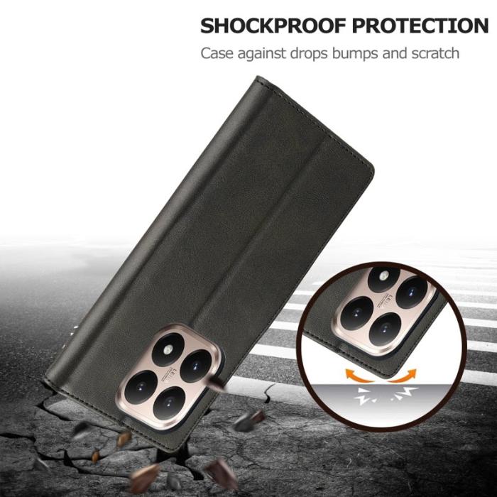 LC.imeeke - LC.IMEEKE Xiaomi 15T Fodral PU Läder - Svart