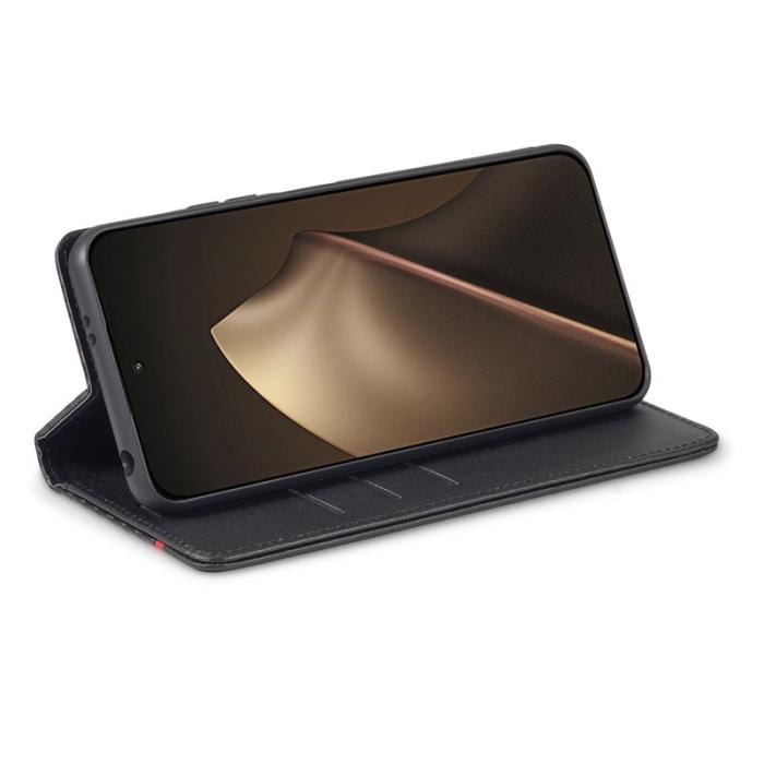 LC.imeeke - LC.IMEEKE Xiaomi 15T Wallet Fodral Äkta läder - Vertikal Rand