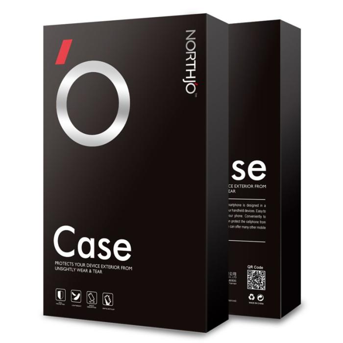 NORTHJO - NORTHJO iPhone 13 Pro Fodral 5 i 1 PC+TPU - Klar