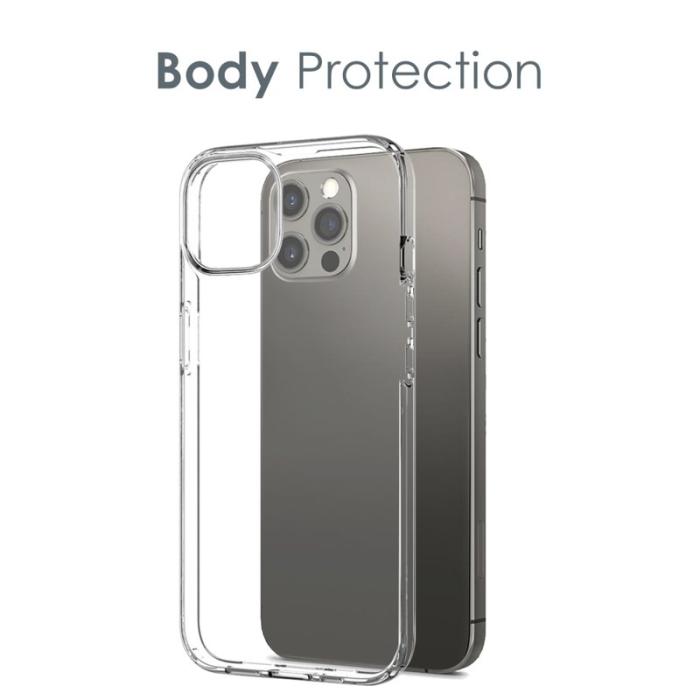 NORTHJO - NORTHJO iPhone 13 Pro Max Fodral Soft TPU - Vit