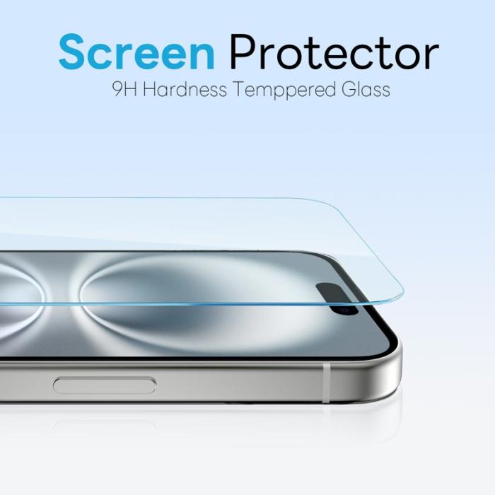 NORTHJO - NORTHJO iPhone 16 Fodral PC + TPU - Vit