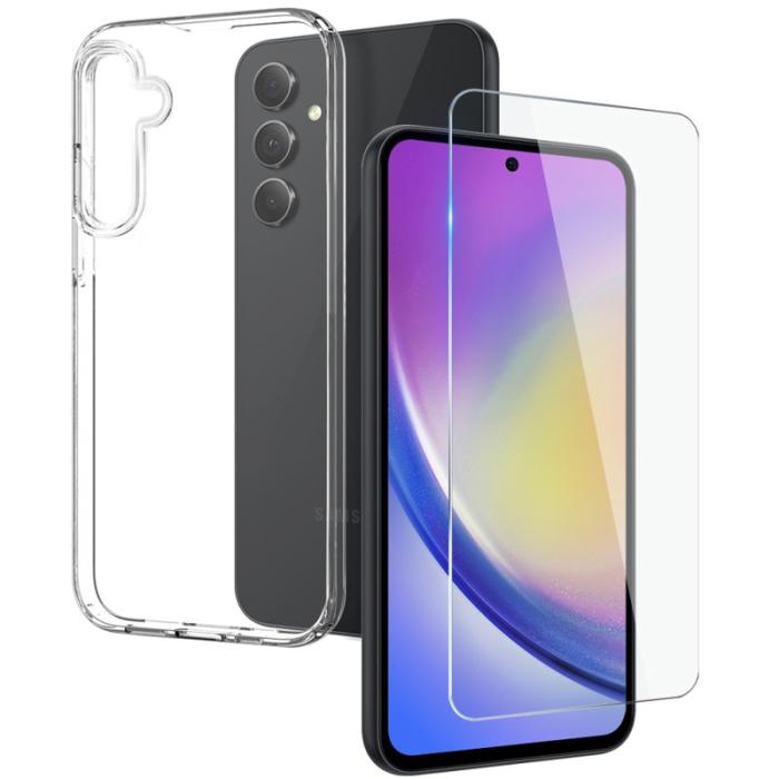 NORTHJO - NORTHJO Samsung Galaxy A35 5G Fodral TPU - Transparent