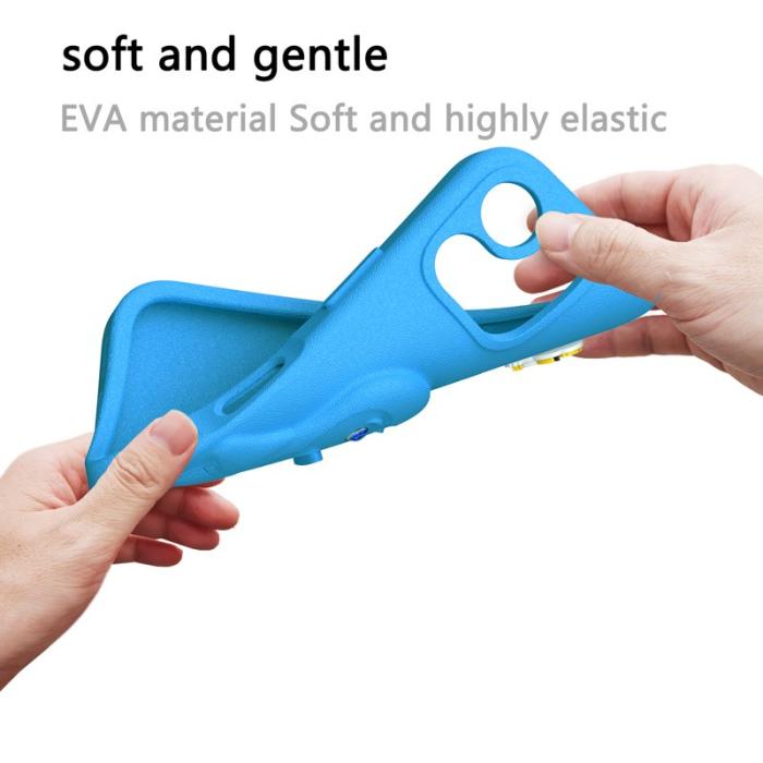 OEM - D.G Ming iPhone 16 Pro Skal Penguin Design - Stöd Shockproof EVA - Blå