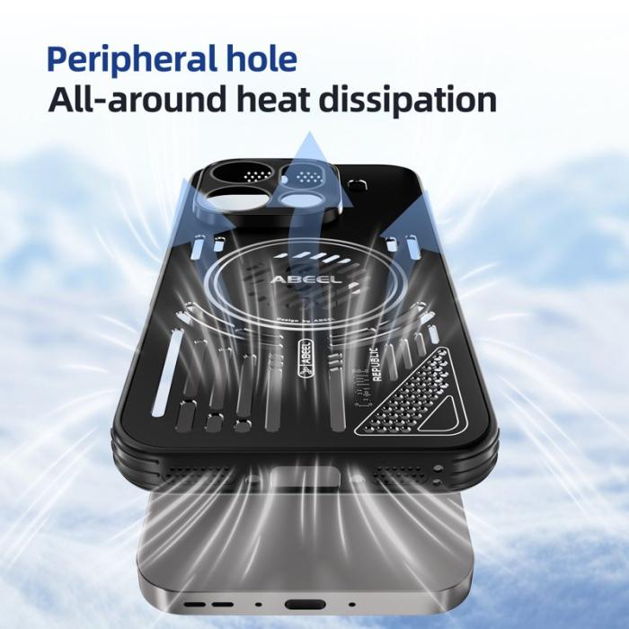 ABEEL - ABEEL Mobilskal till Oppo Find X9 Pro 5G Aluminium + PC + TPU - Blå