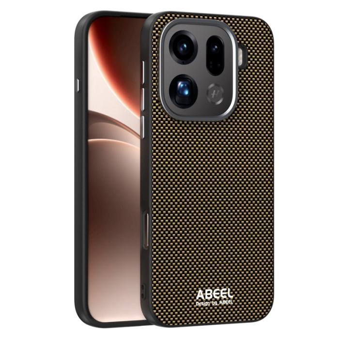 ABEEL - ABEEL Mobilskal till Oppo Find X9 Pro 5G Plast - Guld