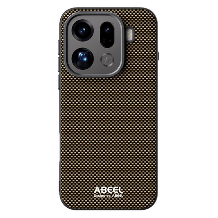 ABEEL - ABEEL Mobilskal till Oppo Find X9 Pro 5G Plast - Guld