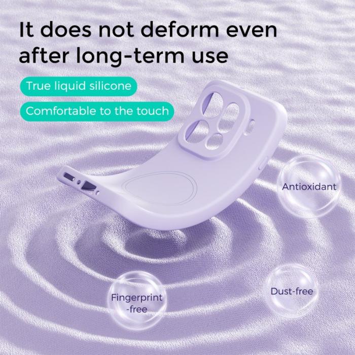 ABEEL - ABEEL Mobilskal till Oppo Find X9 Pro 5G Silikon - Svart