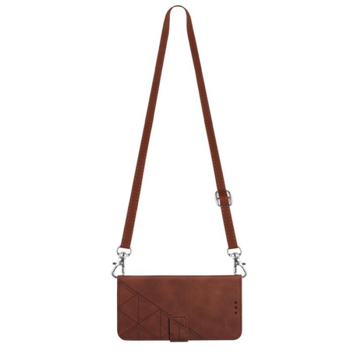 OEM - ABEEL Samsung Galaxy A35 5G Fodral Äkta Läder - Brun