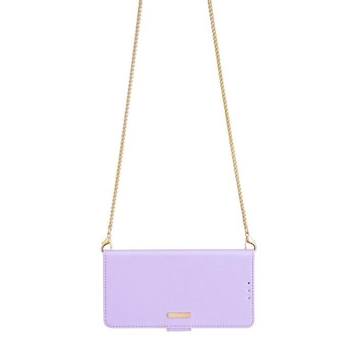 OEM - ABEEL Samsung Galaxy A35 5G Fodral Äkta Läder RFID Skydd - Lila