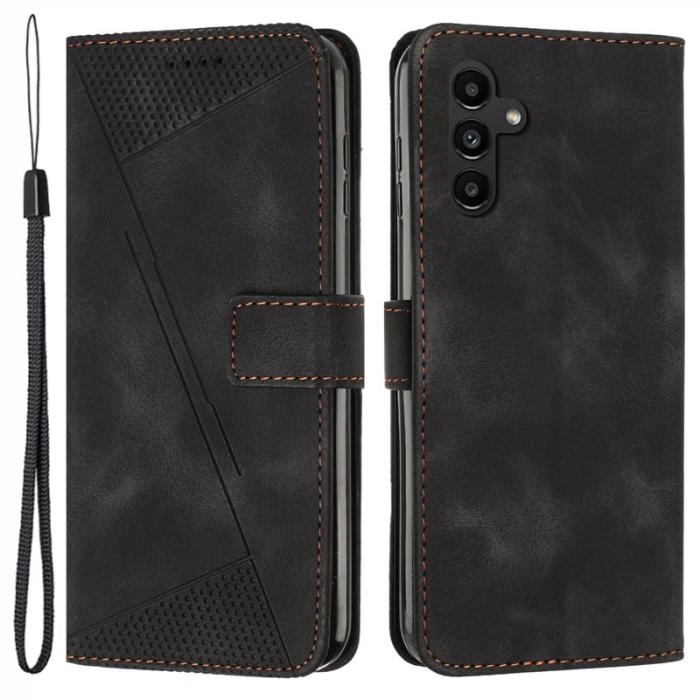 OEM - ABEEL Samsung Galaxy A55 5G Plånboksfodral Konstläder Magnet - Svart