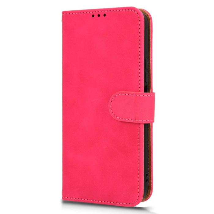 OEM - ABEEL Samsung Galaxy A55 5G Plånboksfodral Konstläder Ställ - Rosa