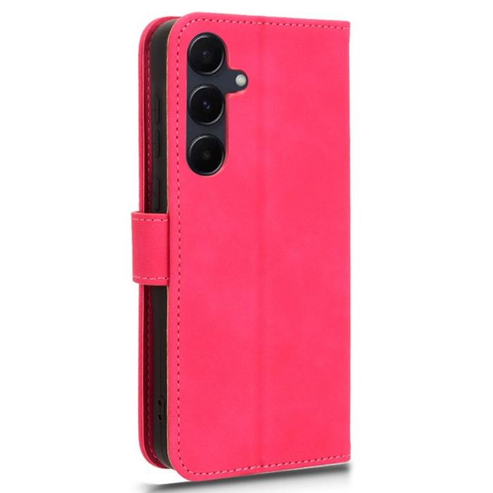 OEM - ABEEL Samsung Galaxy A55 5G Plånboksfodral Konstläder Ställ - Rosa