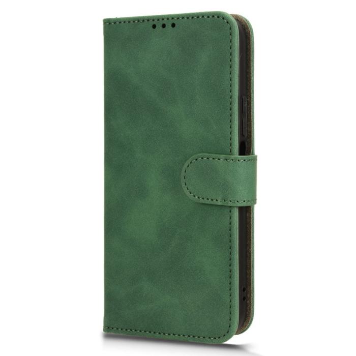 OEM - ABEEL Samsung Galaxy A55 5G Plånboksfodral Konstläder Ställ - Grön