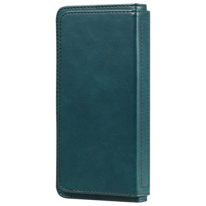 OEM - ABEEL Samsung Galaxy S26 Ultra Mobilskal KonstLäder Ställ - Grön