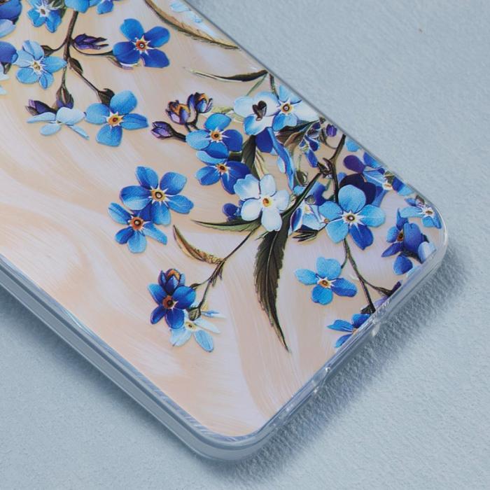 OEM - AH2 Samsung Galaxy A55 5G Skal PC+TPU Skydd - Laser Blommönster - Flerfärgad