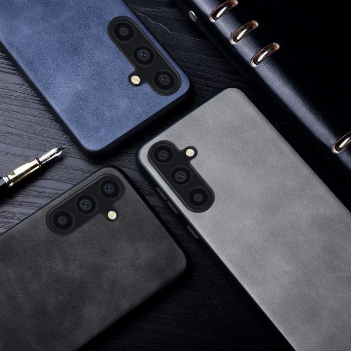 AIORIA - AIORIA Samsung Galaxy A35 5G Skal PU Läder - Svart