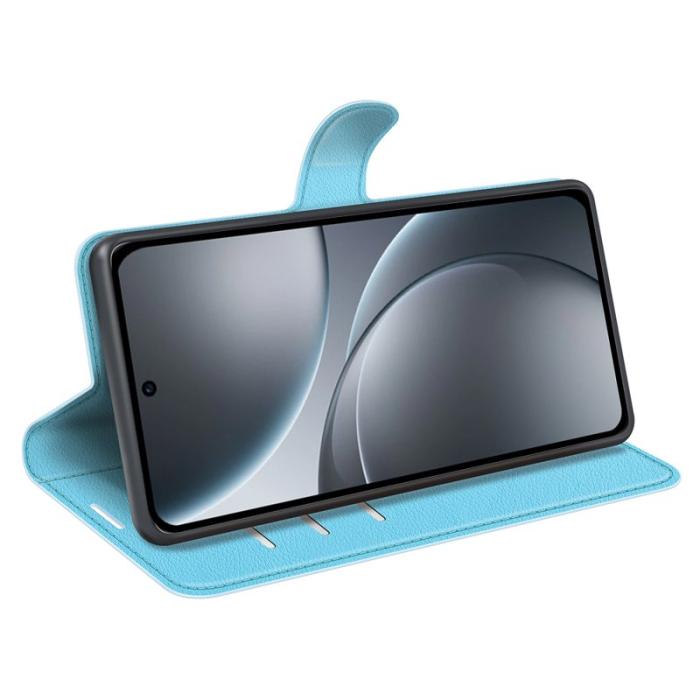 Amorus - AMORUS Oppo Find X9 Pro 5G Plånboksfodral Konstläder Stöd - Blå