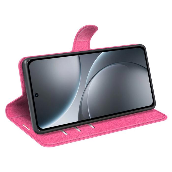 Amorus - AMORUS Oppo Find X9 Pro 5G Plånboksfodral Konstläder Stöd - Rosa