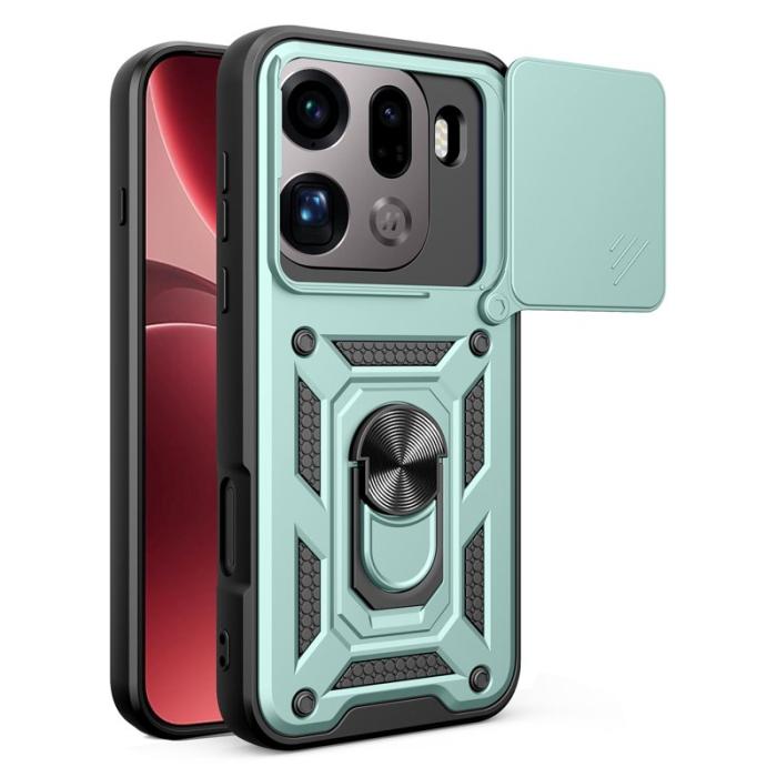 Amorus - AMORUS Mobilskal till Oppo Find X9 Pro 5G Plast - Grön