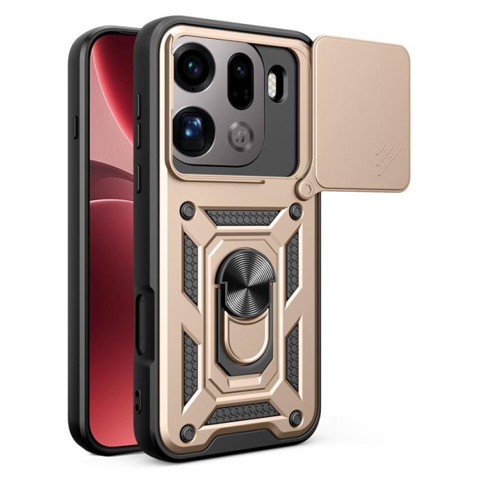 Amorus - AMORUS Mobilskal till Oppo Find X9 Pro 5G Plast - Guld