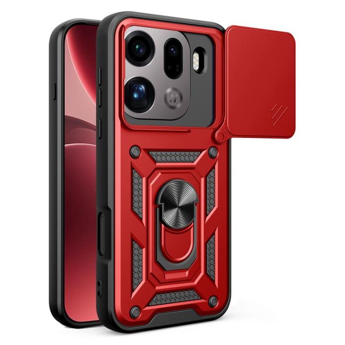 Amorus - AMORUS Mobilskal till Oppo Find X9 Pro 5G Plast - Röd