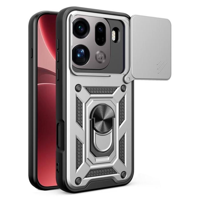 Amorus - AMORUS Mobilskal till Oppo Find X9 Pro 5G Plast - Silver