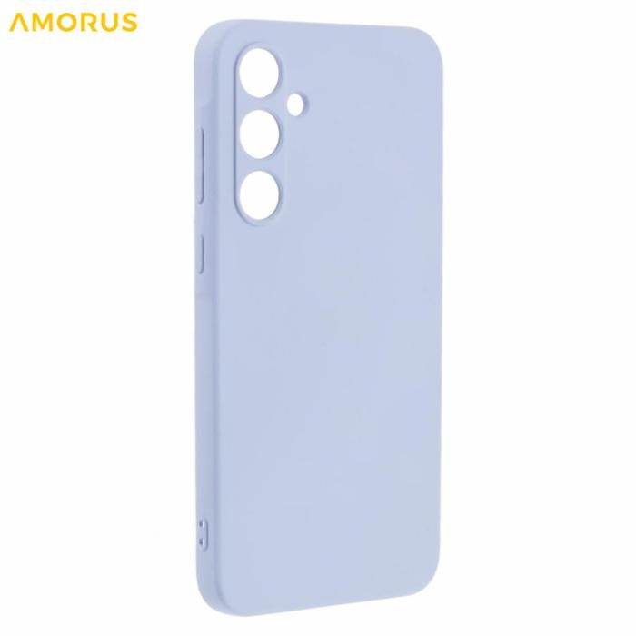 Amorus - AMORUS Samsung Galaxy A35 5G Skal TPU Stötabsorberande - Ljus Lila