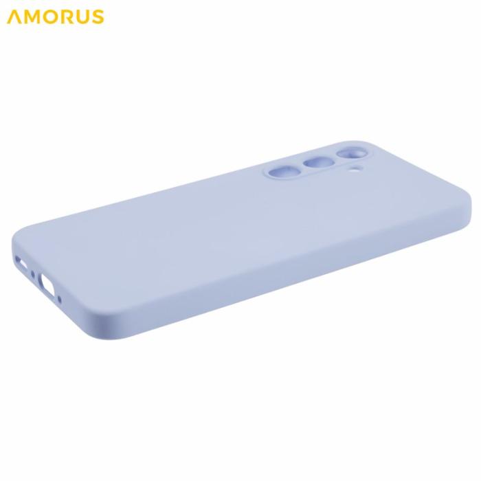 Amorus - AMORUS Samsung Galaxy A35 5G Skal TPU Stötabsorberande - Ljus Lila