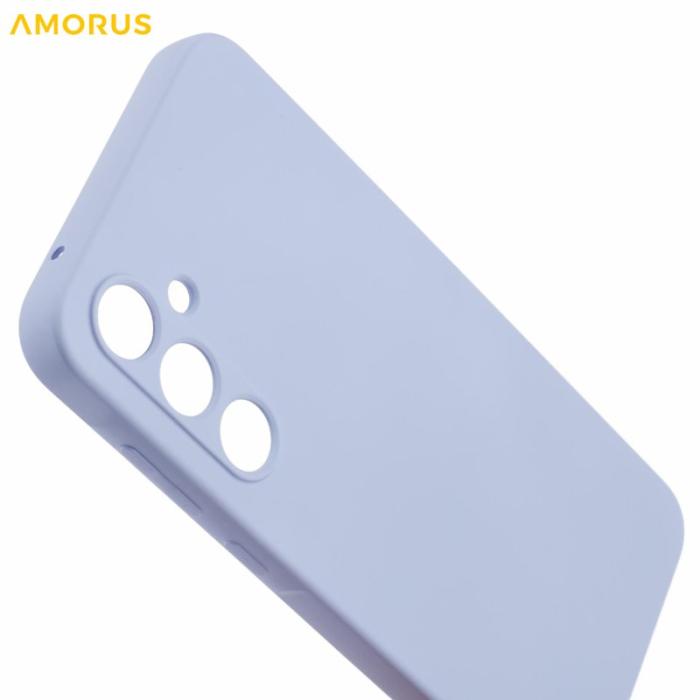 Amorus - AMORUS Samsung Galaxy A35 5G Skal TPU Stötabsorberande - Ljus Lila