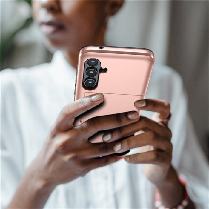 Amorus - AMORUS Samsung Galaxy A55 5G Skal Plast - Marinblå