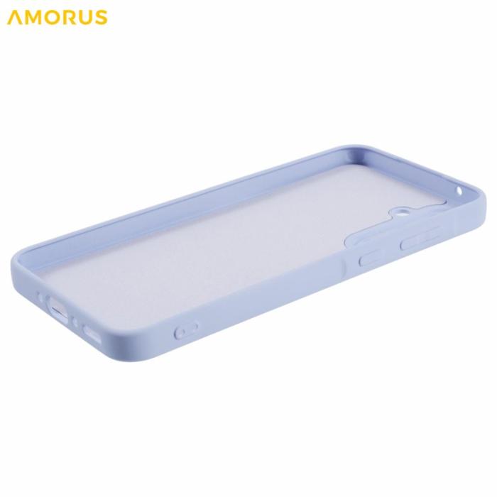 Amorus - AMORUS Samsung Galaxy A55 5G Skal TPU Stötabsorberande - Ljuslila