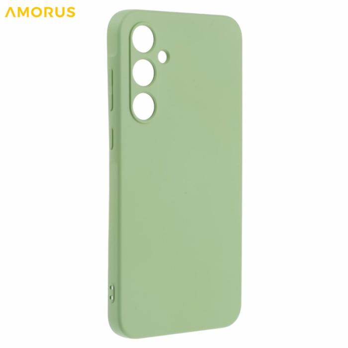 Amorus - AMORUS Samsung Galaxy A55 5G Skal TPU Stötabsorberande - Matcha Grön