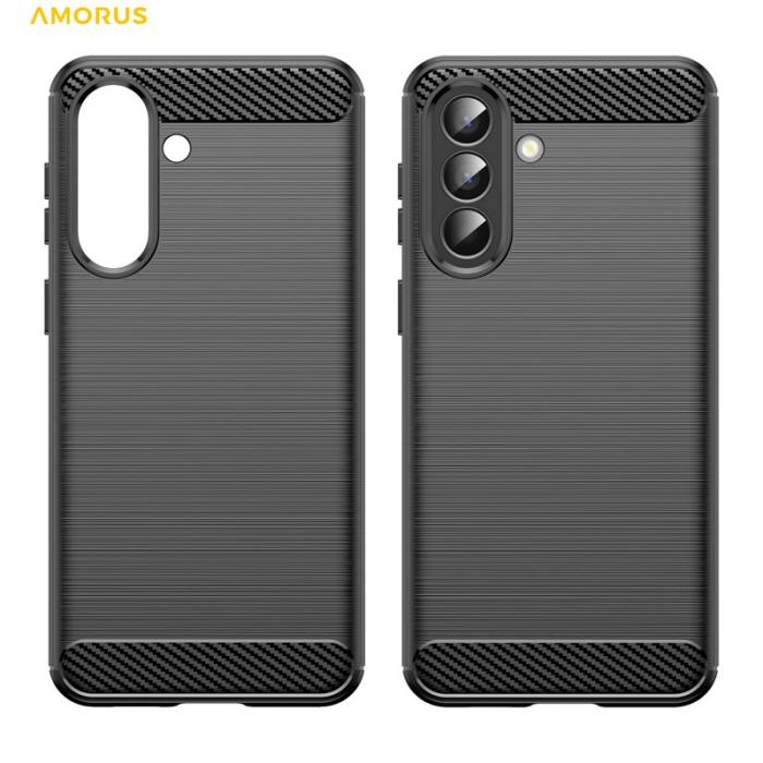 Amorus - AMORUS Samsung Galaxy A57 Mobilskal Plast - Svart