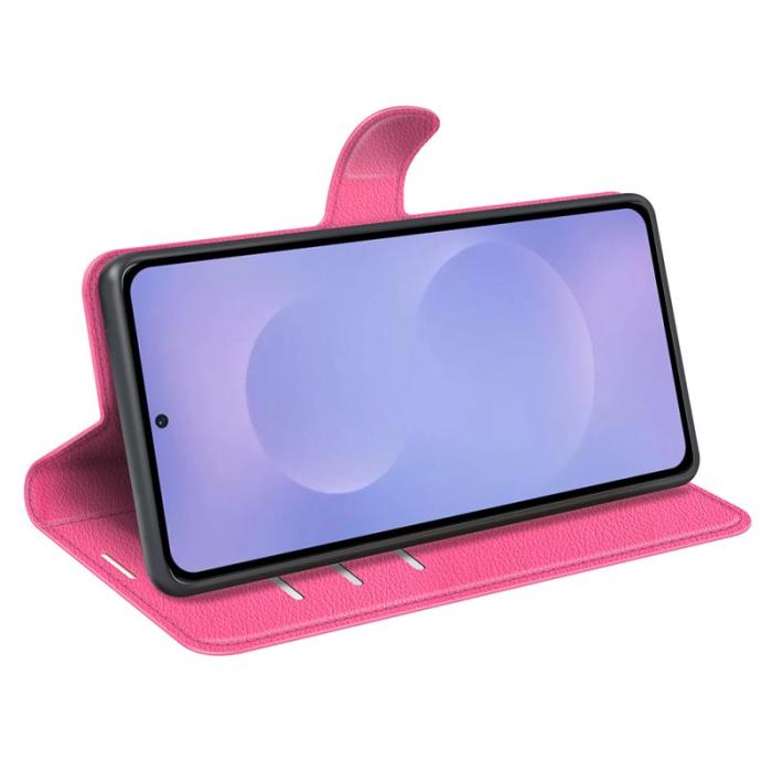 OEM - AMORUS Samsung Galaxy S26 / S26 Pro Fodral Äkta Läder - Rosa