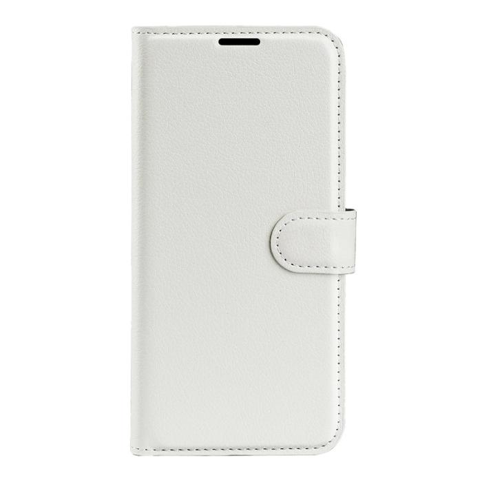 OEM - AMORUS Samsung Galaxy S26 / S26 Pro Fodral Äkta Läder Ställ - Vit