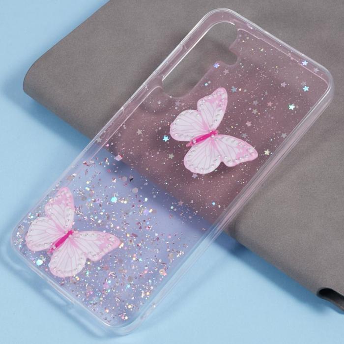 OEM - AW Series Samsung Galaxy A55 5G Skal TPU+PVC - Rosa