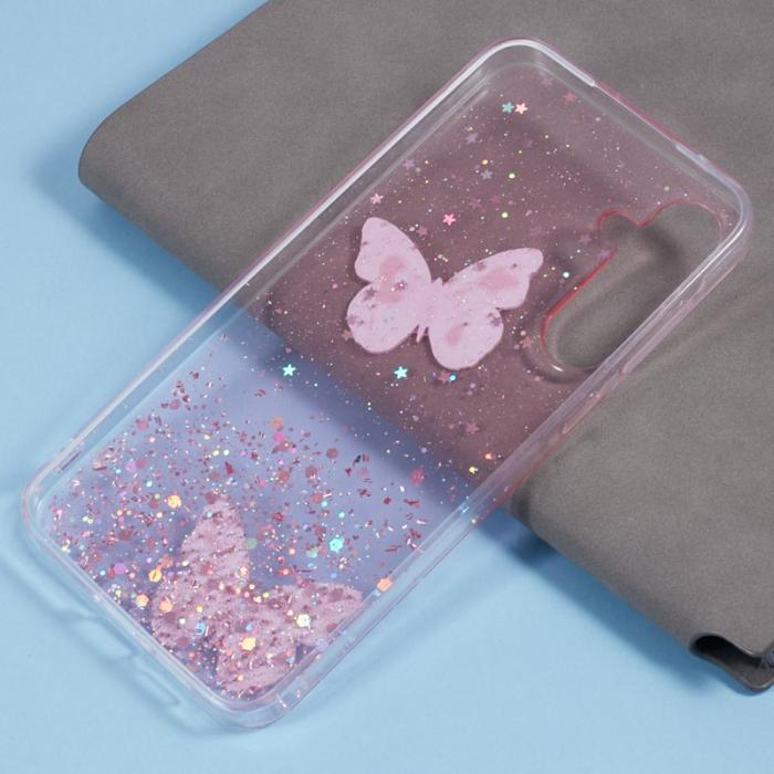 OEM - AW Series Samsung Galaxy A55 5G Skal TPU+PVC - Rosa