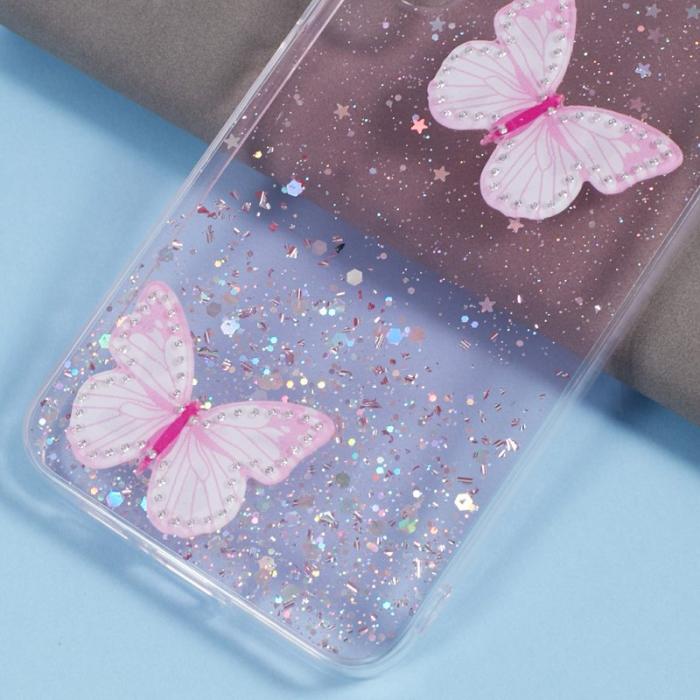 OEM - AW Series Samsung Galaxy A55 5G Skal TPU+PVC - Rosa