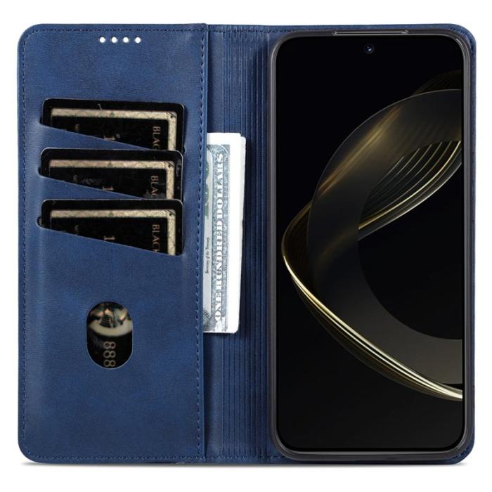 AZNS - AZNS Oppo Find X9 Pro 5G Fodral Äkta Läder - Blå