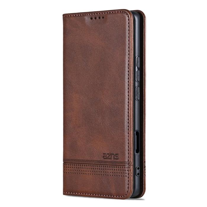 AZNS - AZNS Oppo Find X9 Pro Fodral Äkta Läder - Kaffe
